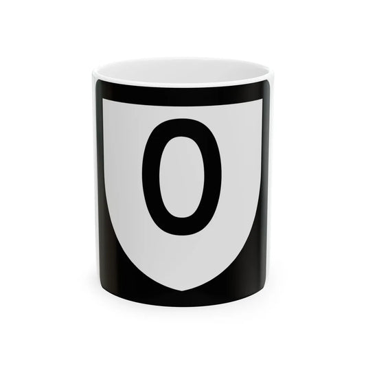 PR urban primary 0 (Puerto Rico) (Road Sign) White Coffee Mug 11oz - Go Mug Yourself