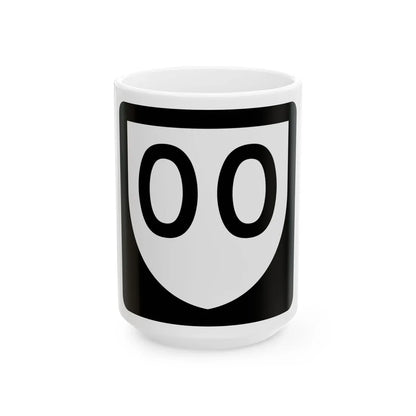 PR urban primary 00 (Puerto Rico) (Road Sign) White Coffee Mug 15oz - Go Mug Yourself