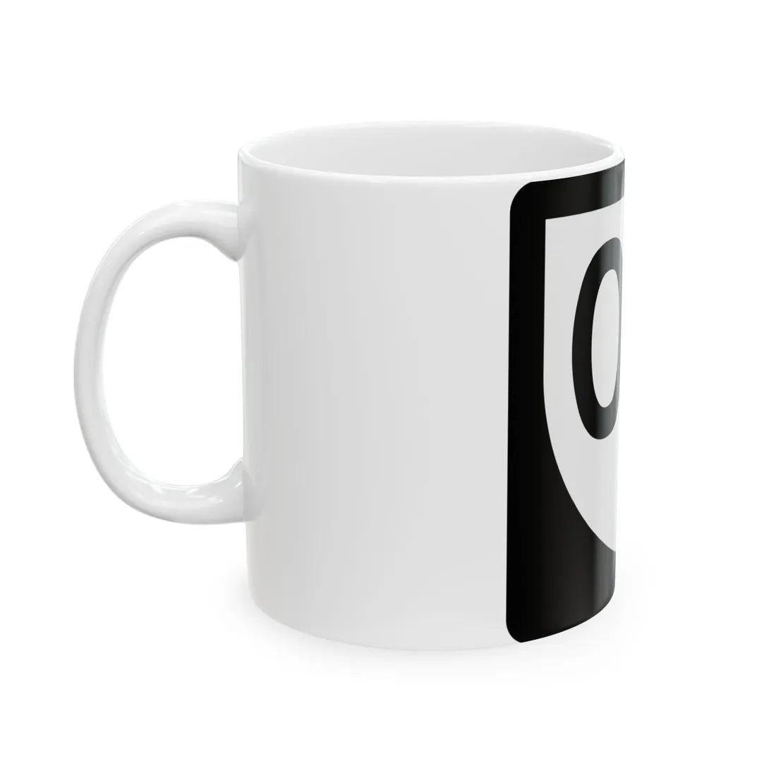 PR urban primary 00 (Puerto Rico) (Road Sign) White Coffee Mug - Go Mug Yourself