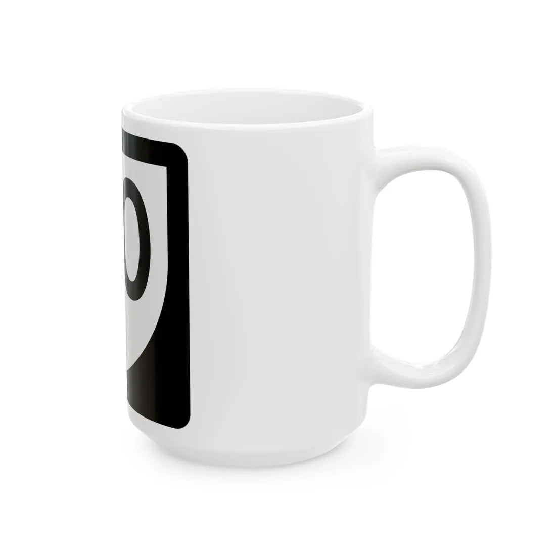PR urban primary 00 (Puerto Rico) (Road Sign) White Coffee Mug - Go Mug Yourself