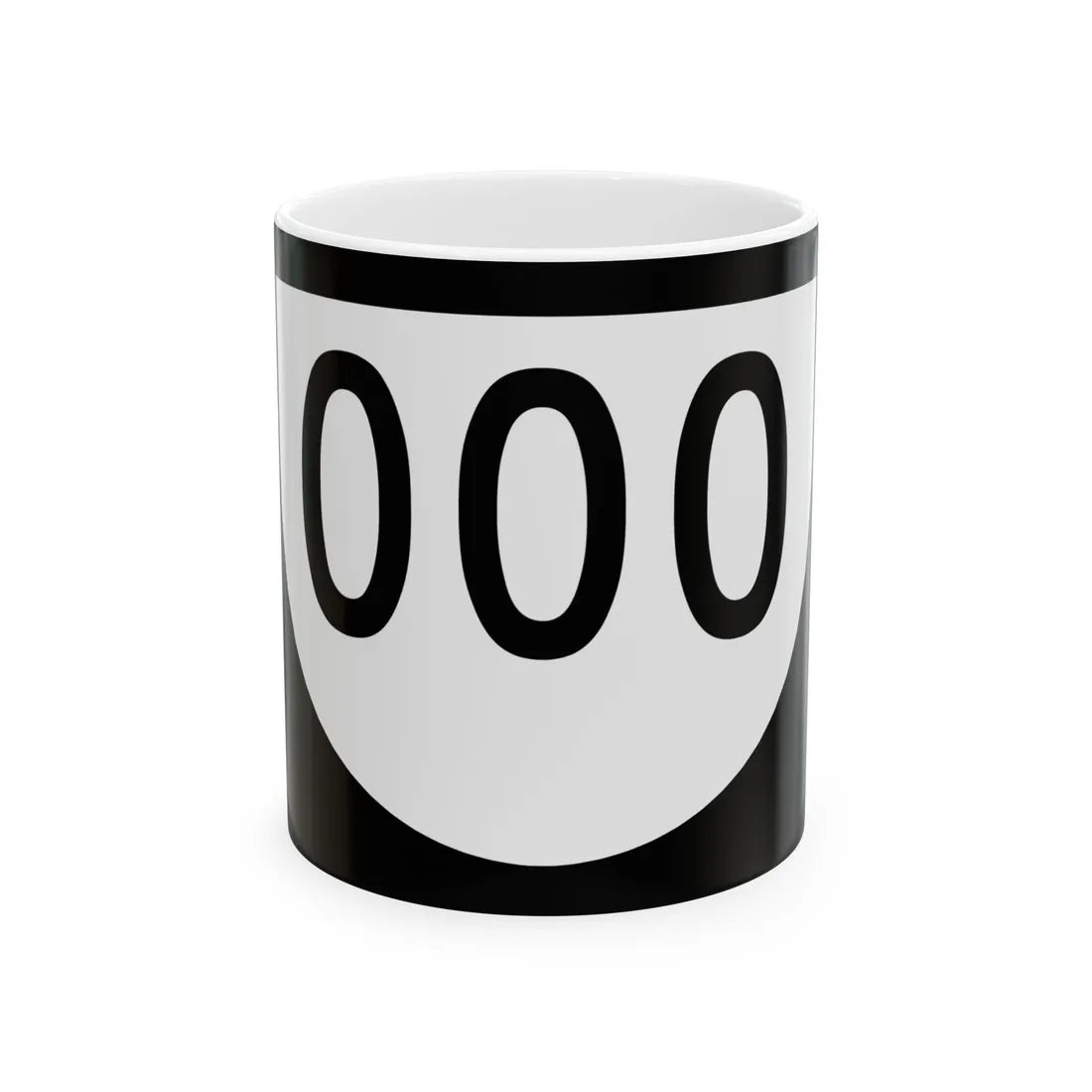 PR urban primary 000 (Puerto Rico) (Road Sign) White Coffee Mug 11oz - Go Mug Yourself