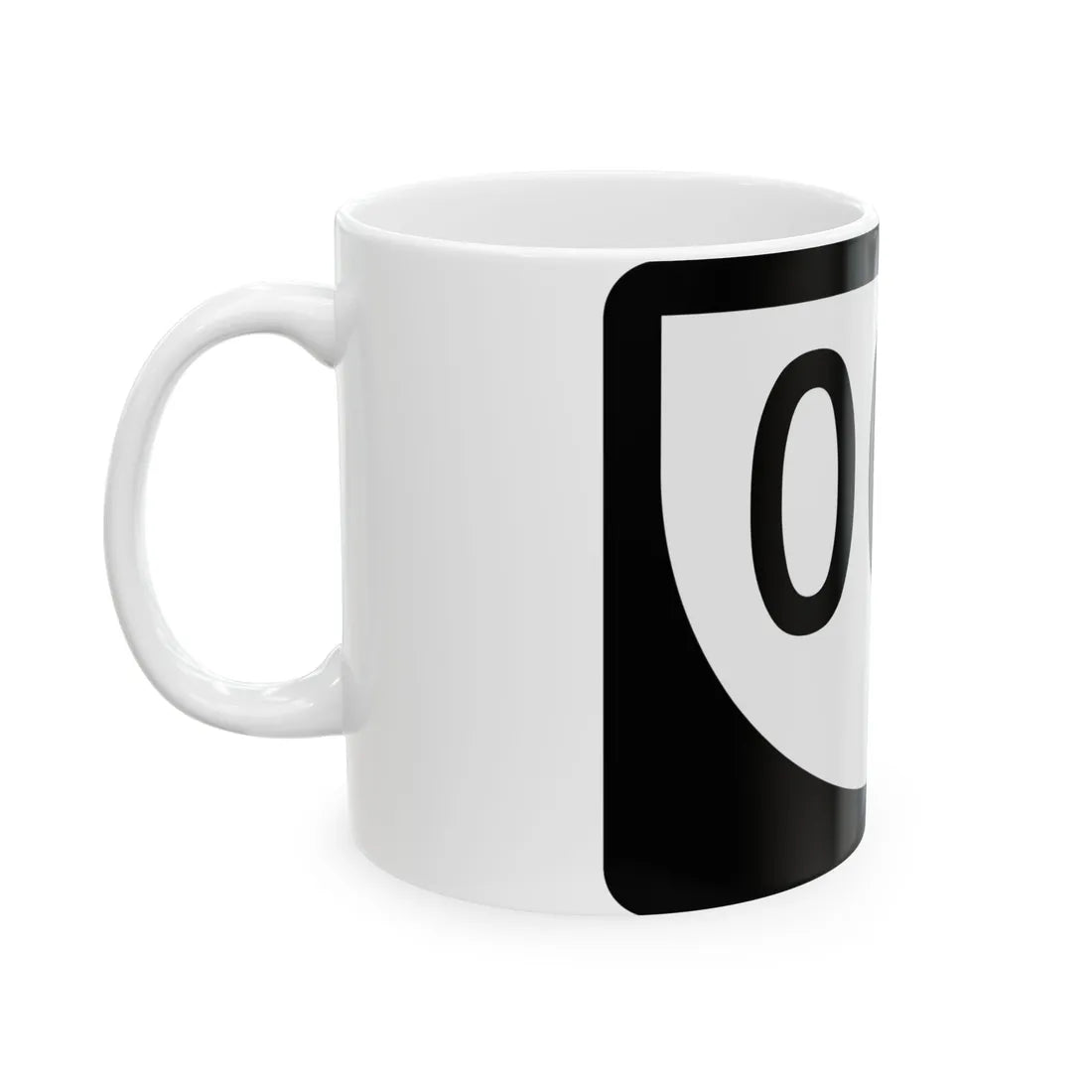 PR urban primary 000 (Puerto Rico) (Road Sign) White Coffee Mug - Go Mug Yourself