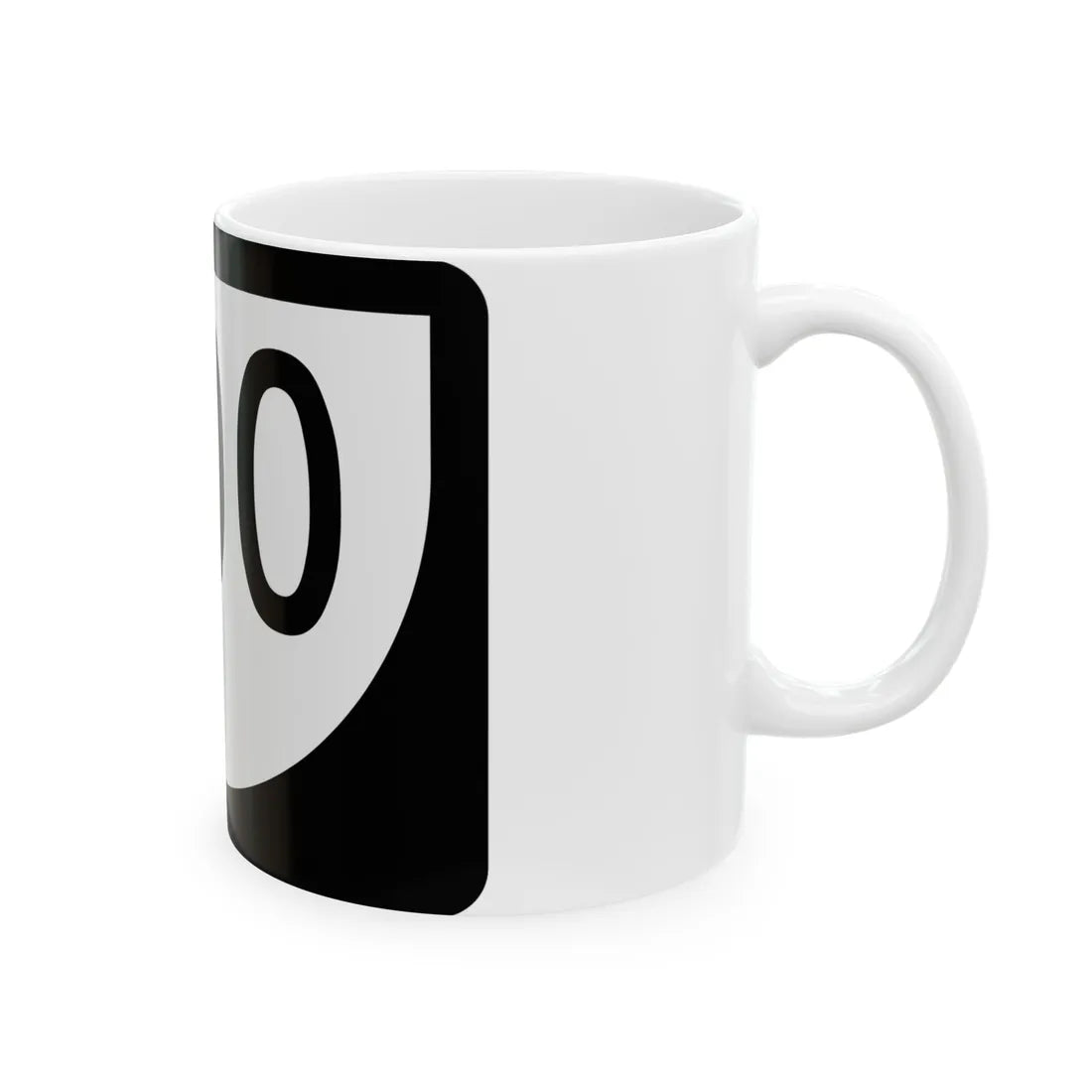 PR urban primary 000 (Puerto Rico) (Road Sign) White Coffee Mug - Go Mug Yourself