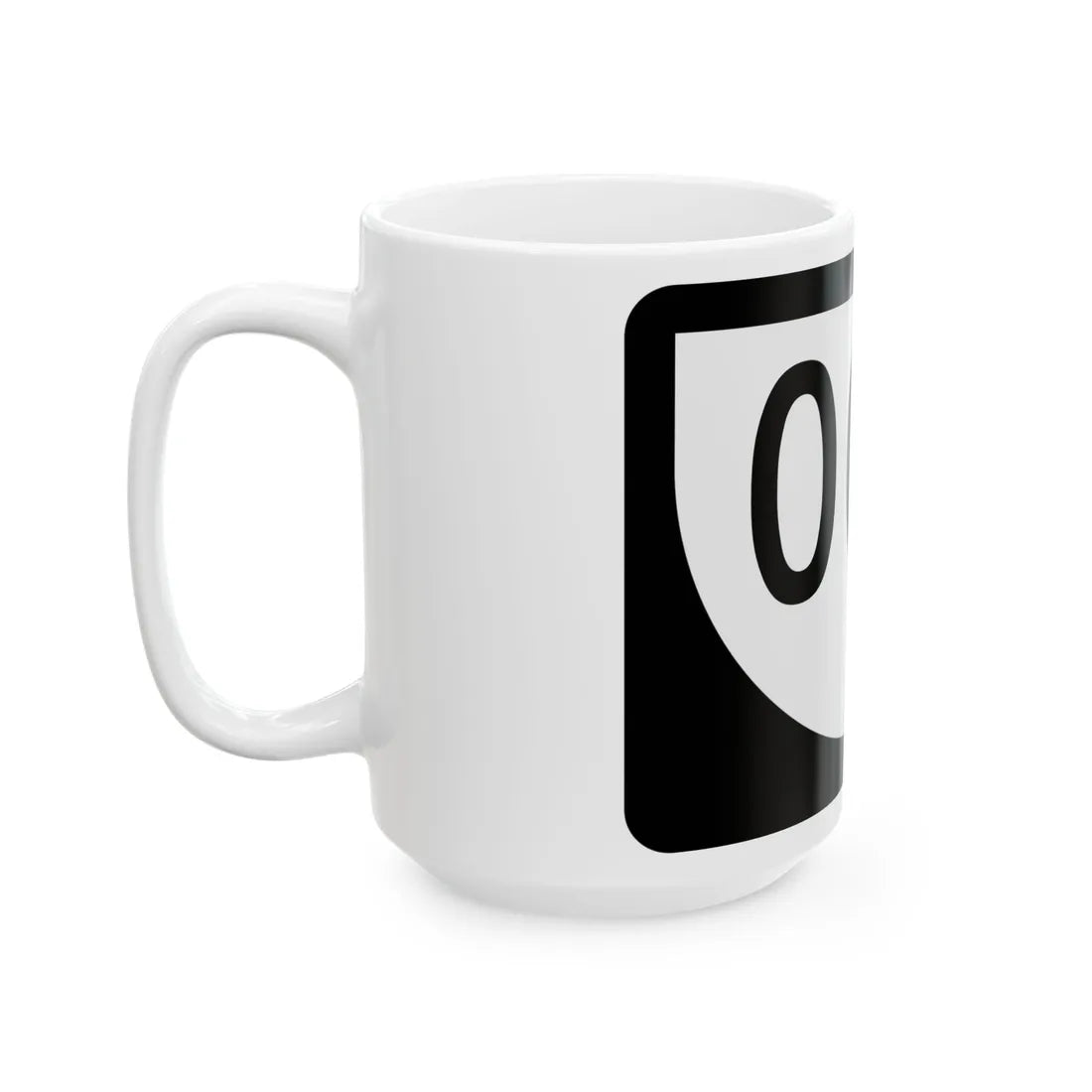 PR urban primary 000 (Puerto Rico) (Road Sign) White Coffee Mug - Go Mug Yourself