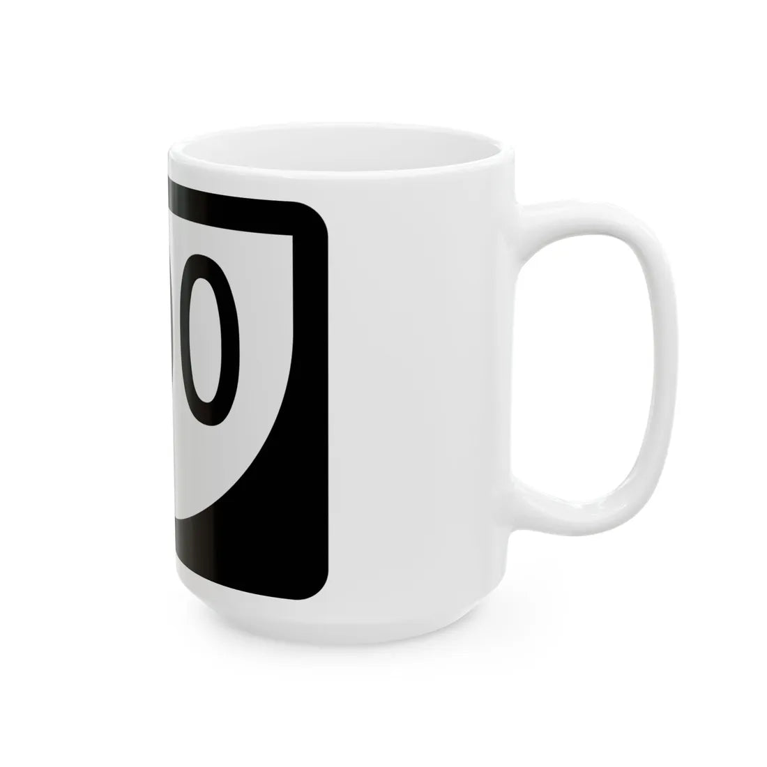 PR urban primary 000 (Puerto Rico) (Road Sign) White Coffee Mug - Go Mug Yourself