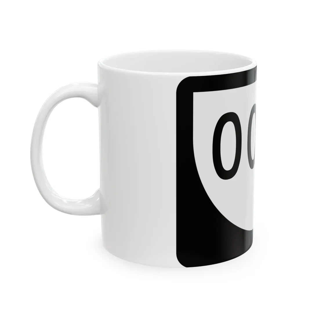 PR urban primary 0000 (Puerto Rico) (Road Sign) White Coffee Mug - Go Mug Yourself