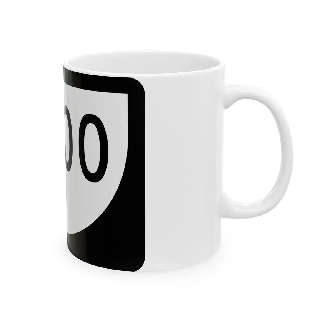 PR urban primary 0000 (Puerto Rico) (Road Sign) White Coffee Mug - Go Mug Yourself