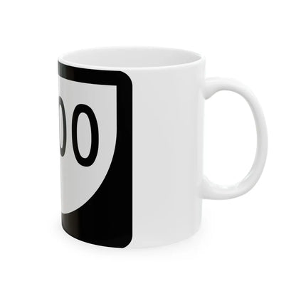 PR urban primary 0000 (Puerto Rico) (Road Sign) White Coffee Mug - Go Mug Yourself