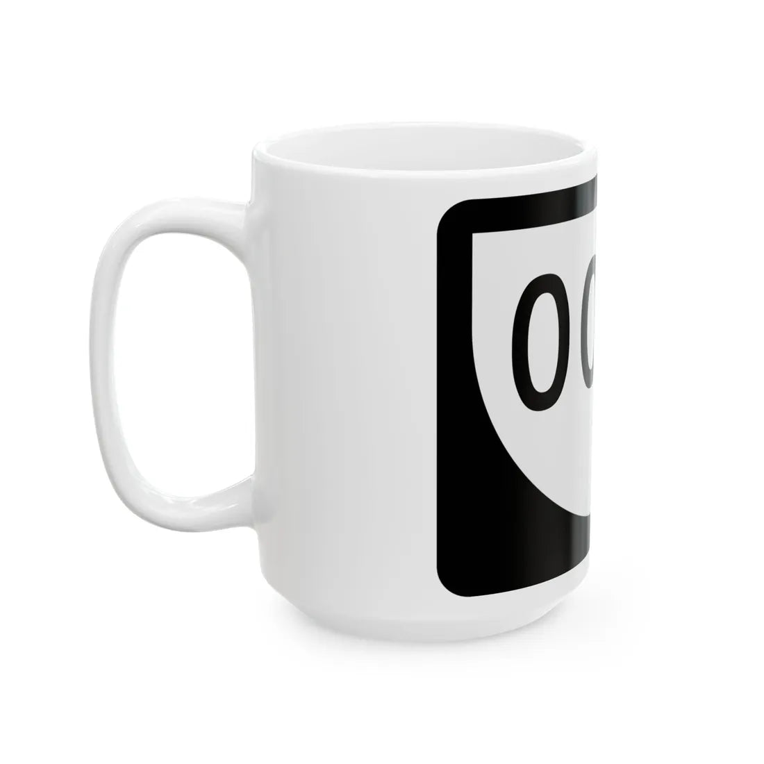 PR urban primary 0000 (Puerto Rico) (Road Sign) White Coffee Mug - Go Mug Yourself