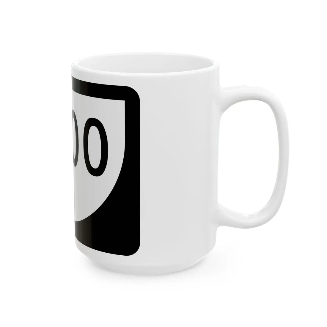 PR urban primary 0000 (Puerto Rico) (Road Sign) White Coffee Mug - Go Mug Yourself
