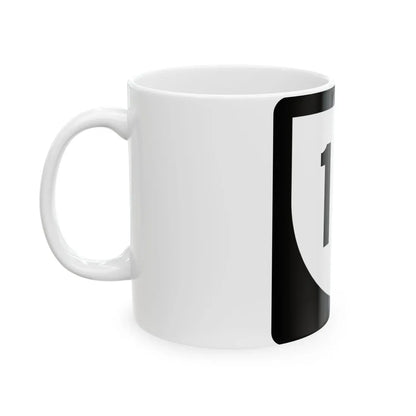 PR urban primary 10 (Puerto Rico) (Road Sign) White Coffee Mug - Go Mug Yourself