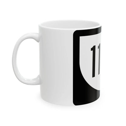 PR urban primary 1107 (Puerto Rico) (Road Sign) White Coffee Mug - Go Mug Yourself