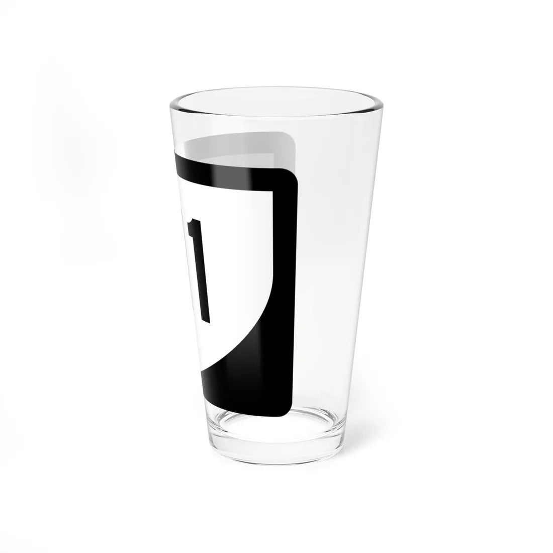 PR urban primary 111 (Puerto Rico) (Road Sign) Pint Glass 16oz - Go Mug Yourself
