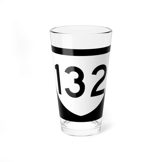 PR urban primary 132 (Puerto Rico) (Road Sign) Pint Glass 16oz 16oz - Go Mug Yourself