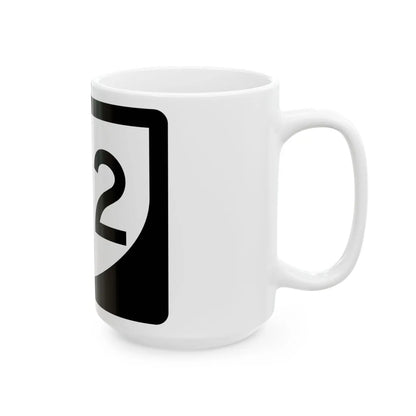 PR urban primary 132 (Puerto Rico) (Road Sign) White Coffee Mug - Go Mug Yourself