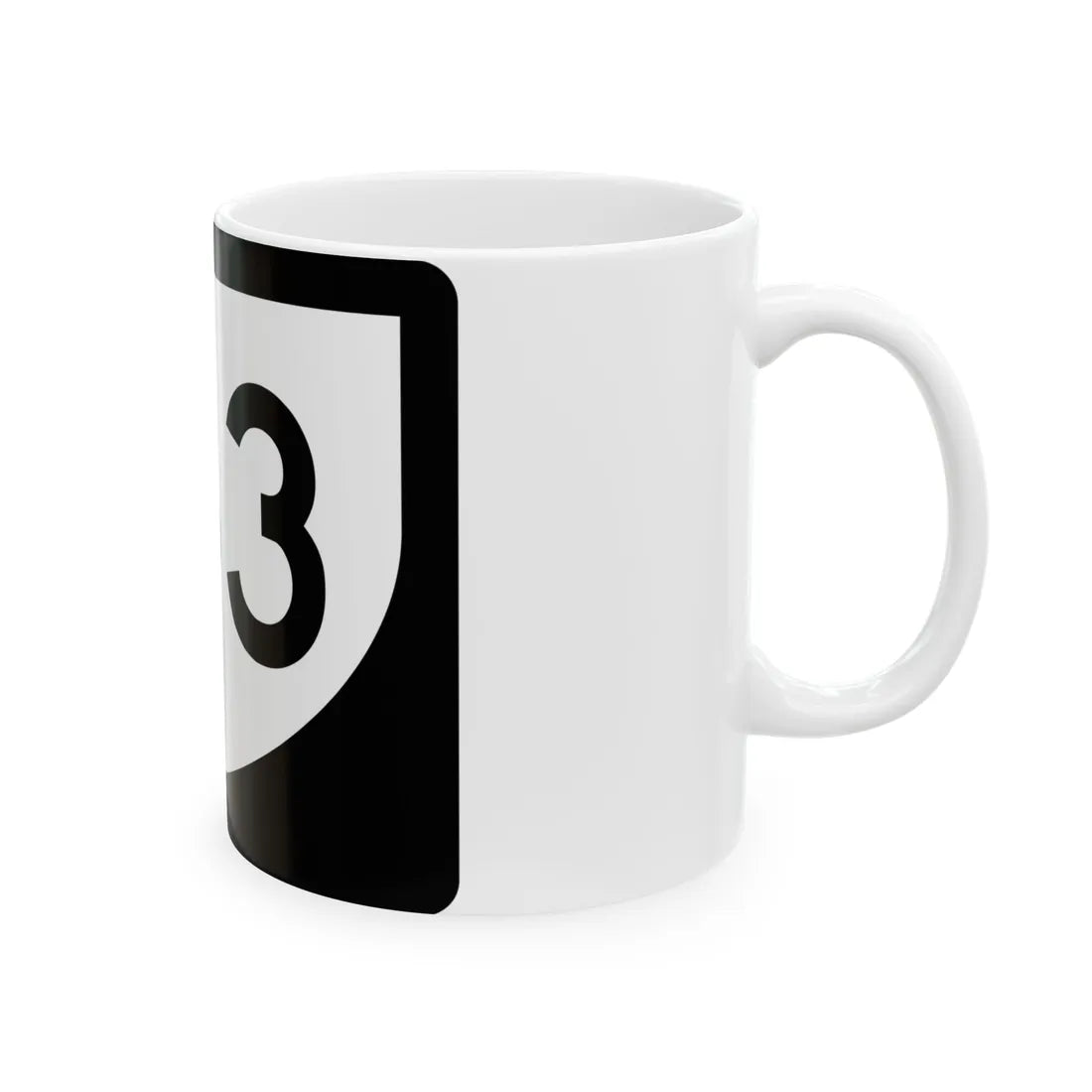 PR urban primary 133 (Puerto Rico) (Road Sign) White Coffee Mug - Go Mug Yourself