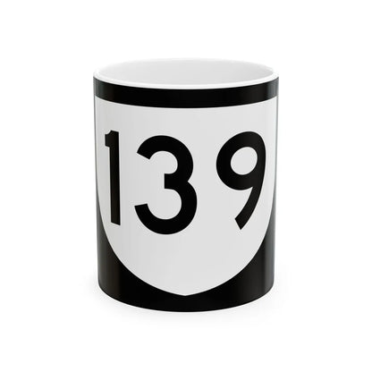 PR urban primary 139 (Puerto Rico) (Road Sign) White Coffee Mug 11oz - Go Mug Yourself