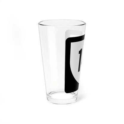 PR urban primary 14 (Puerto Rico) (Road Sign) Pint Glass 16oz - Go Mug Yourself