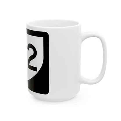 PR urban primary 142 (Puerto Rico) (Road Sign) White Coffee Mug - Go Mug Yourself