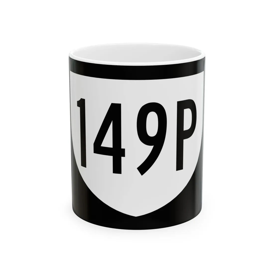 PR urban primary 149P (Puerto Rico) (Road Sign) White Coffee Mug 11oz - Go Mug Yourself