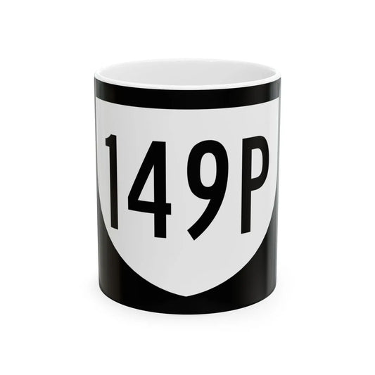 PR urban primary 149P (Puerto Rico) (Road Sign) White Coffee Mug 11oz - Go Mug Yourself