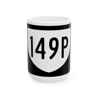 PR urban primary 149P (Puerto Rico) (Road Sign) White Coffee Mug 15oz - Go Mug Yourself