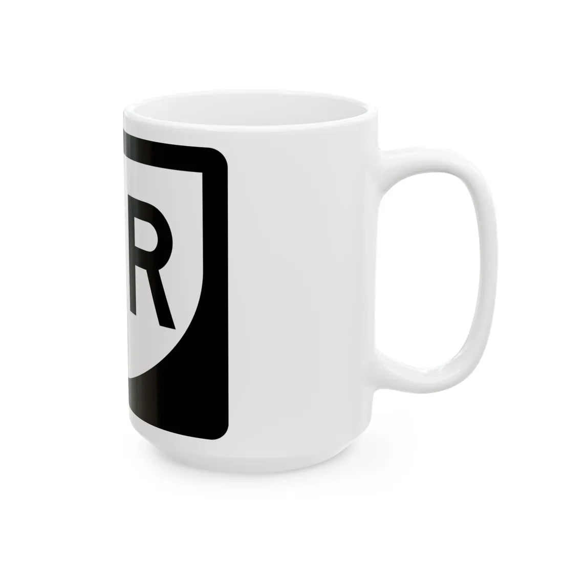 PR urban primary 14R (Puerto Rico) (Road Sign) White Coffee Mug - Go Mug Yourself