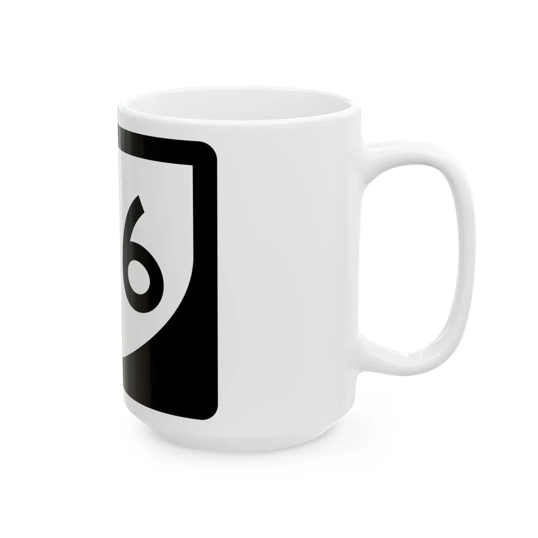 PR urban primary 156 (Puerto Rico) (Road Sign) White Coffee Mug - Go Mug Yourself