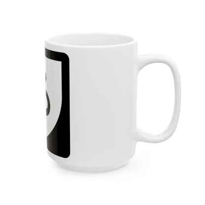 PR urban primary 16 (Puerto Rico) (Road Sign) White Coffee Mug - Go Mug Yourself