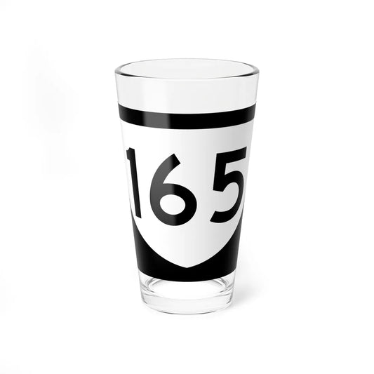 PR urban primary 165 (Puerto Rico) (Road Sign) Pint Glass 16oz 16oz - Go Mug Yourself