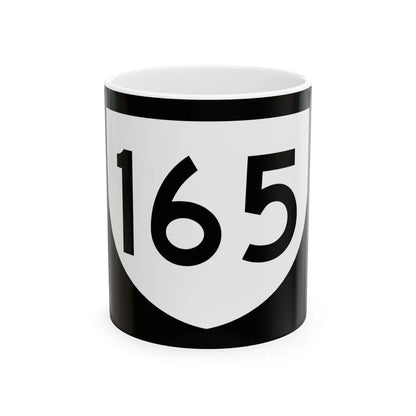 PR urban primary 165 (Puerto Rico) (Road Sign) White Coffee Mug 11oz - Go Mug Yourself