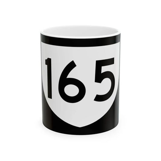PR urban primary 165 (Puerto Rico) (Road Sign) White Coffee Mug 11oz - Go Mug Yourself