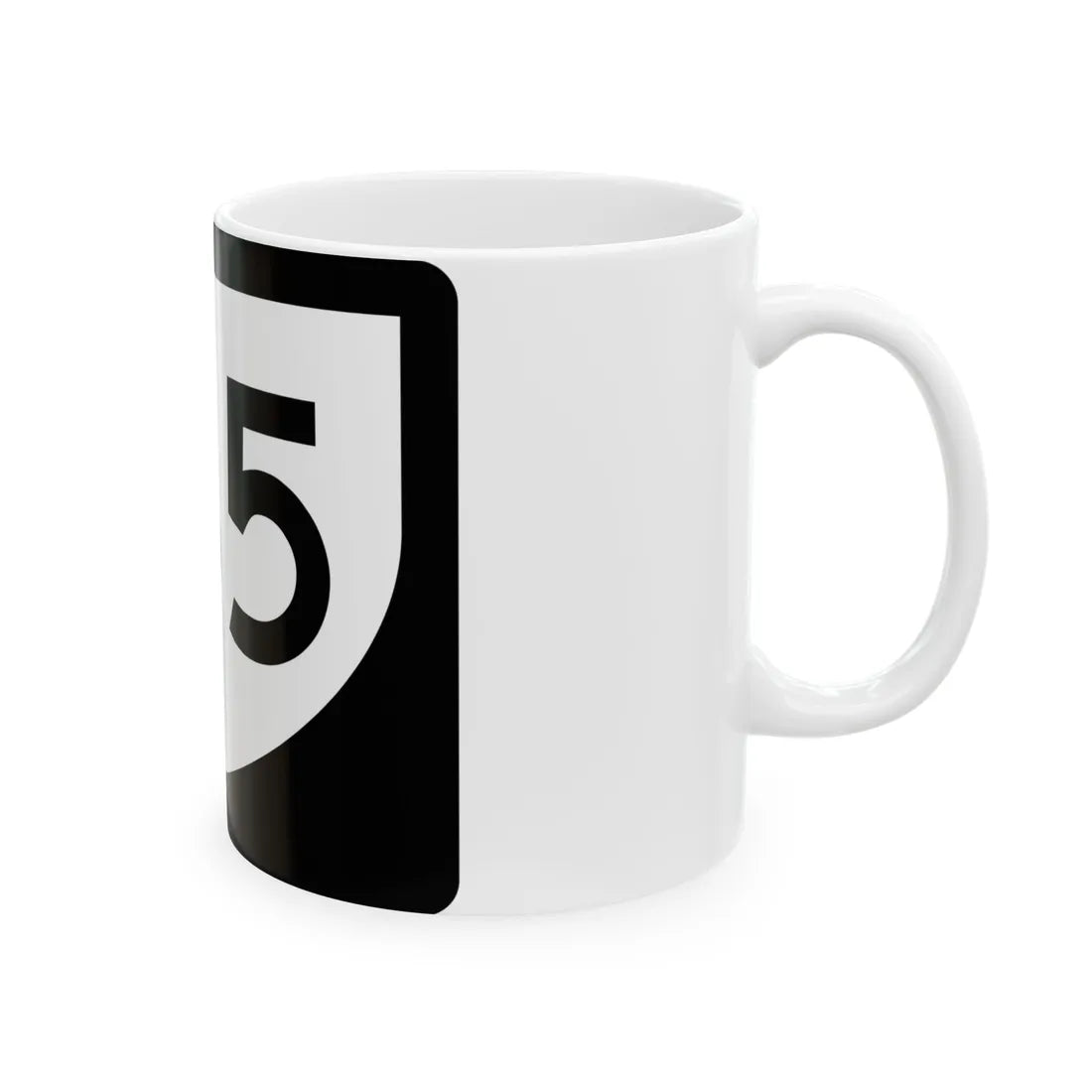 PR urban primary 165 (Puerto Rico) (Road Sign) White Coffee Mug - Go Mug Yourself