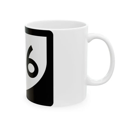 PR urban primary 166 (Puerto Rico) (Road Sign) White Coffee Mug - Go Mug Yourself
