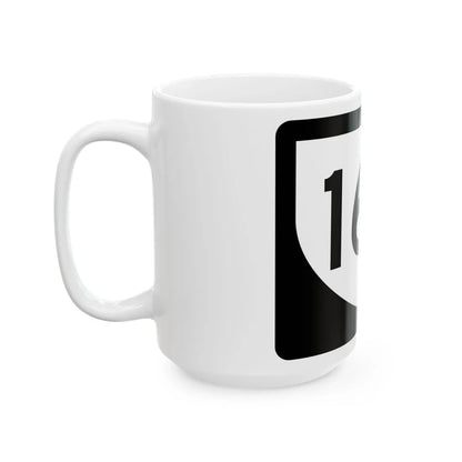 PR urban primary 167 (Puerto Rico) (Road Sign) White Coffee Mug - Go Mug Yourself
