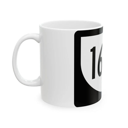 PR urban primary 167R (Puerto Rico) (Road Sign) White Coffee Mug - Go Mug Yourself