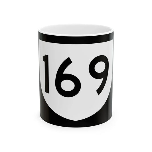 PR urban primary 169 (Puerto Rico) (Road Sign) White Coffee Mug 11oz - Go Mug Yourself