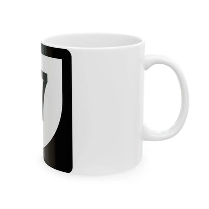 PR urban primary 17 (Puerto Rico) (Road Sign) White Coffee Mug - Go Mug Yourself