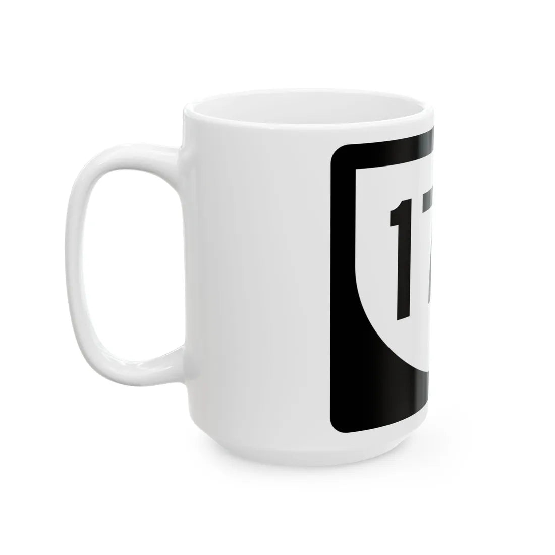 PR urban primary 172 (Puerto Rico) (Road Sign) White Coffee Mug - Go Mug Yourself