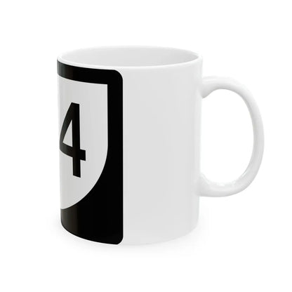 PR urban primary 174 (Puerto Rico) (Road Sign) White Coffee Mug - Go Mug Yourself