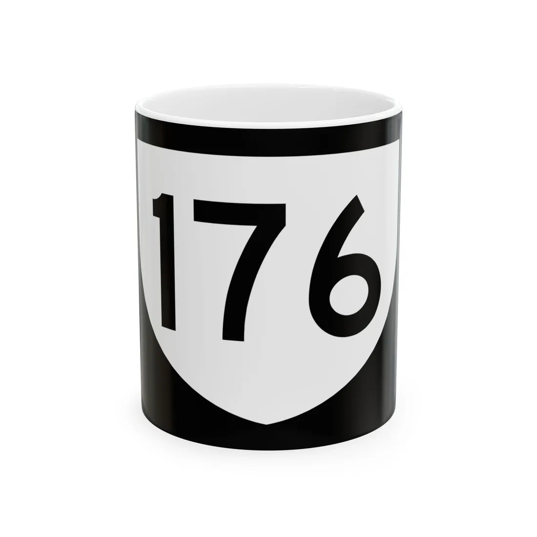 PR urban primary 176 (Puerto Rico) (Road Sign) White Coffee Mug 11oz - Go Mug Yourself
