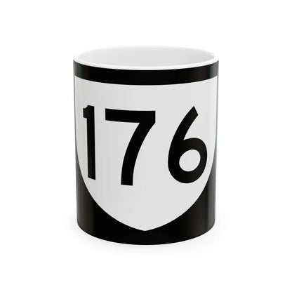 PR urban primary 176 (Puerto Rico) (Road Sign) White Coffee Mug 11oz - Go Mug Yourself