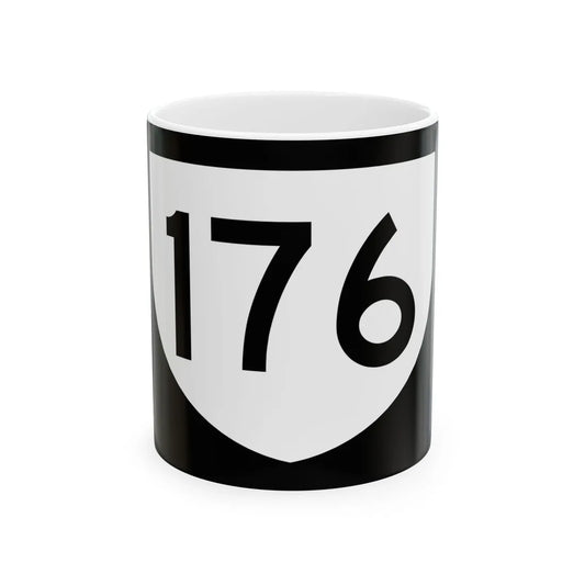PR urban primary 176 (Puerto Rico) (Road Sign) White Coffee Mug 11oz - Go Mug Yourself
