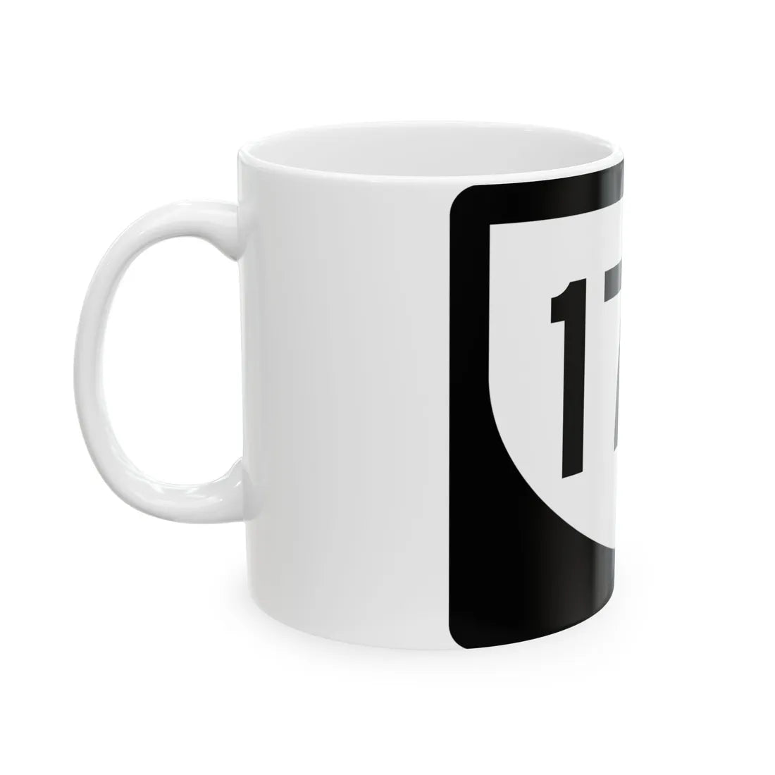 PR urban primary 177 (Puerto Rico) (Road Sign) White Coffee Mug - Go Mug Yourself