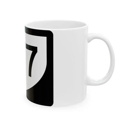 PR urban primary 177 (Puerto Rico) (Road Sign) White Coffee Mug - Go Mug Yourself