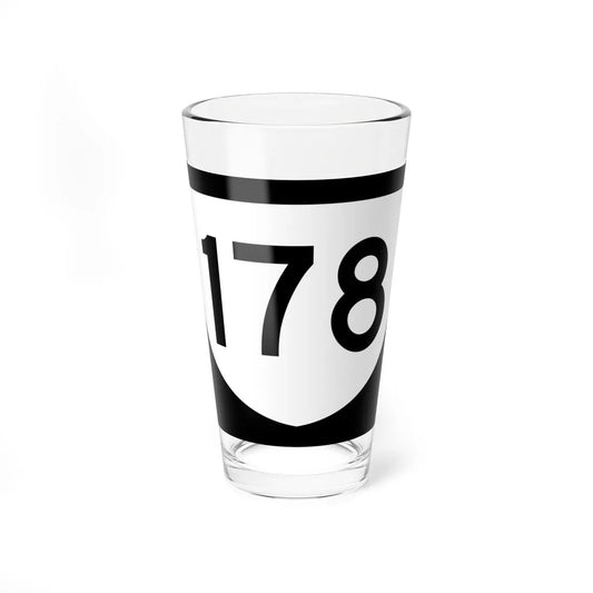 PR urban primary 178 (Puerto Rico) (Road Sign) Pint Glass 16oz 16oz - Go Mug Yourself