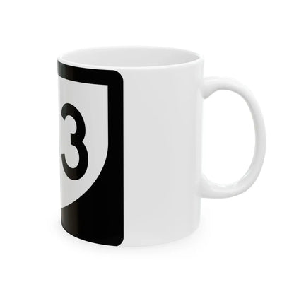 PR urban primary 183 (Puerto Rico) (Road Sign) White Coffee Mug - Go Mug Yourself