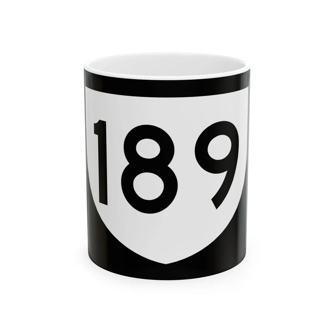 PR urban primary 189 (Puerto Rico) (Road Sign) White Coffee Mug 11oz - Go Mug Yourself