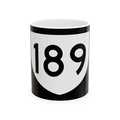 PR urban primary 189 (Puerto Rico) (Road Sign) White Coffee Mug 11oz - Go Mug Yourself