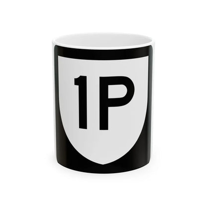 PR urban primary 1P (Puerto Rico) (Road Sign) White Coffee Mug 11oz - Go Mug Yourself